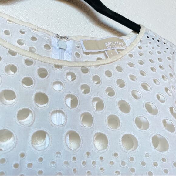 MICHAEL Michael Kors Cotton Eyelet Top Size Small - Picture 9 of 12